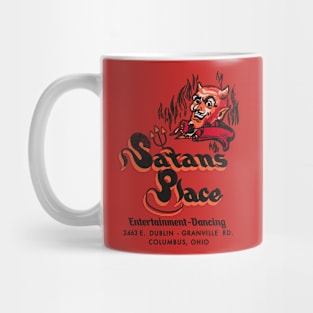 Vintage Satan's Place Columbus Ohio Mug